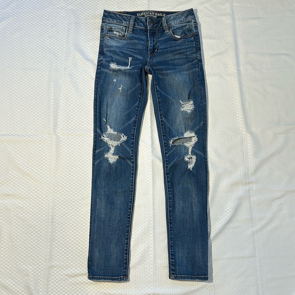 American Eagle Super Stretch X, Skinny, Like new condition, Size 0